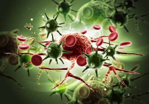 3d rendered Cancer Cell on a color background 3d rendered Cancer Cell on a color background, biobanking, biobanks, BBMRI-ERIC