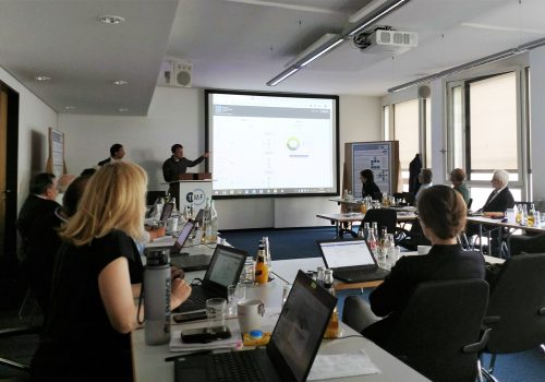 GBA-sample-search-tool-demonstration German Biobank Alliance staff present pilot for online sample search tool