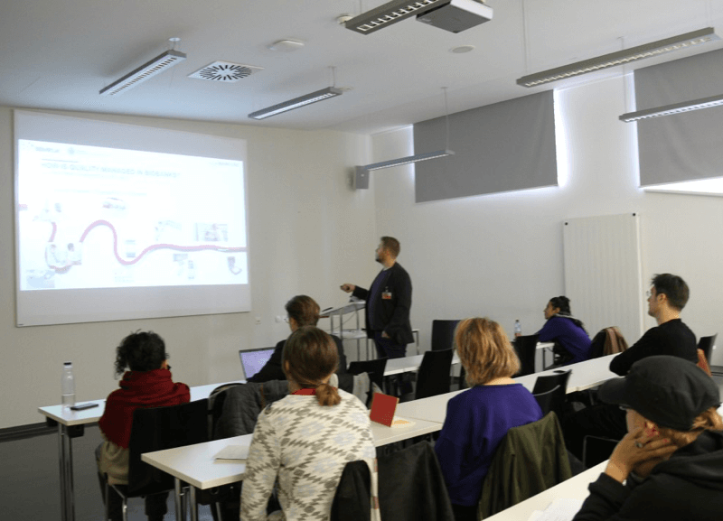 Art & Science Collaboration – Presentation Given by Helmuth Haslacher on Quality Management