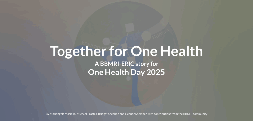 the cover image for the one health story