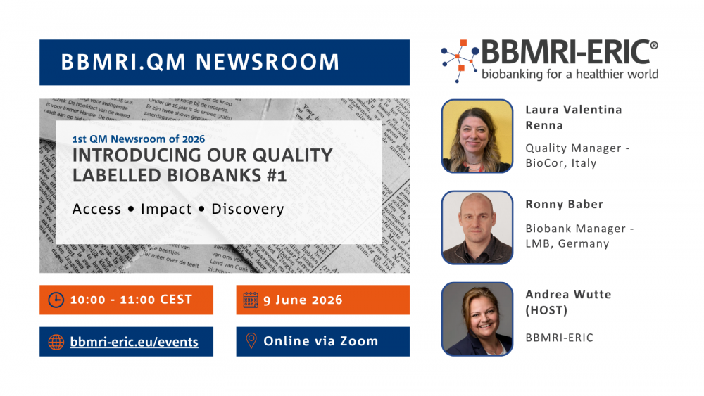 Promotional picture for BBMRI-ERIC's 2026 June Newsroom