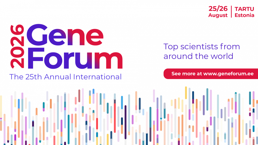 Promo card of Gene Forum 2026