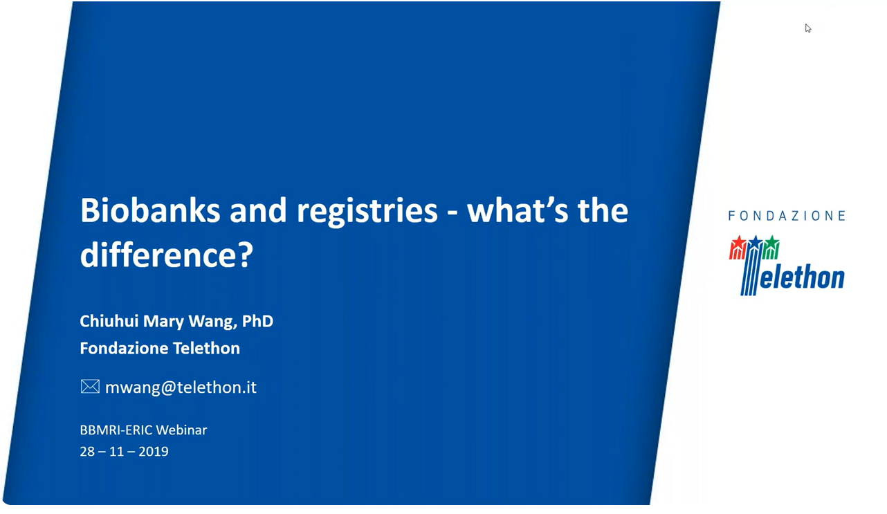 ELSI Dialogues: Biobanks and registries – what’s the difference?