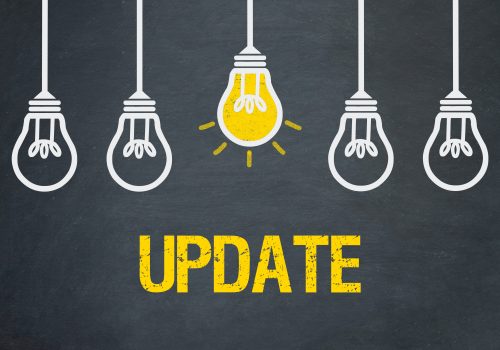 Update / Tafel mt Glühbirnen