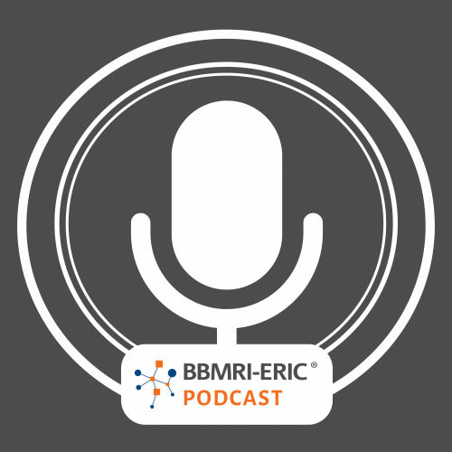 a graphic of a microphone with the words 'bbmir-eric podcast' below