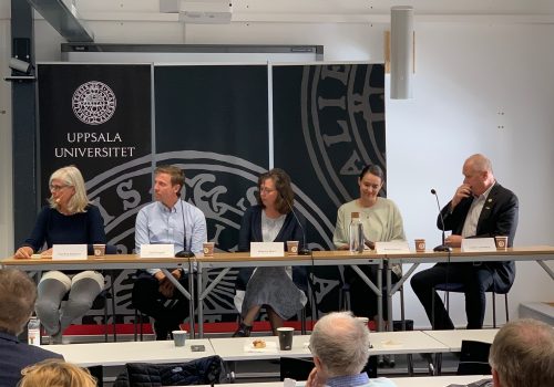 Biobank Sweden Almedalen week panel