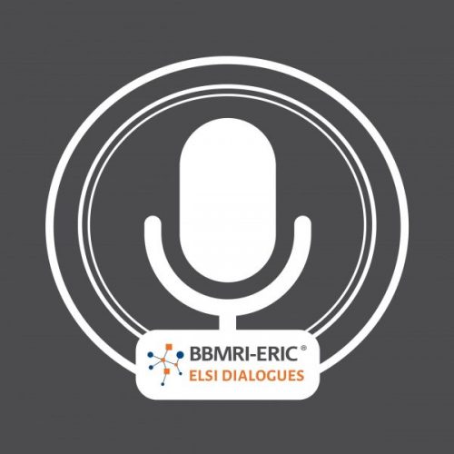 The image of a white microphone in front of a neutral grey background